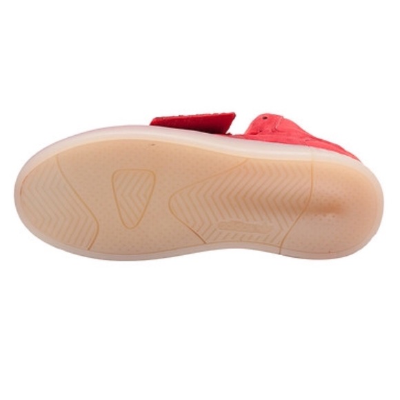 Adidas tubular invader Strap red suede sneakers - Picture 5 of 8